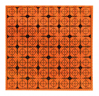 Отражатель пленочный RGK 50*50 мм (16 шт.), оранжевый